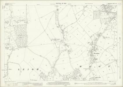 Berkshire VI.9 (includes: Abingdon St Helen Without; Besselsleigh; Cumnor; Wootton) - 25 Inch Map