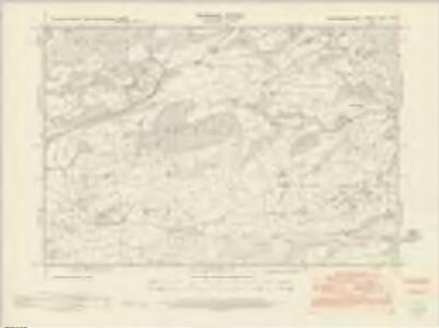 Montgomeryshire XXIII.NW - OS Six-Inch Map