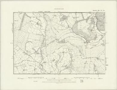 Radnorshire XV.NW - OS Six-Inch Map