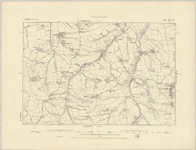 Cornwall VIII.NW - OS Six-Inch Map