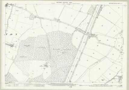 Northamptonshire LIII.1 (includes: Castle Ashby; Denton; Yardley Hastings) - 25 Inch Map