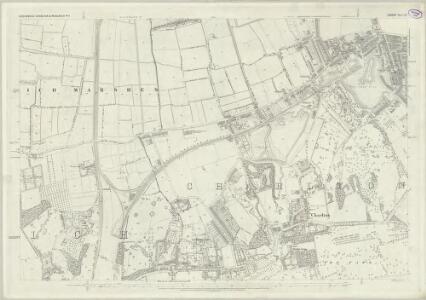 London (First Editions c1850s) LIX (includes: Borough Of Greenwich) - 25 Inch Map