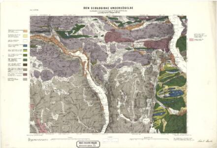 Geologiske kart 25: Den geologiske Undersøgelse, Gjøvik