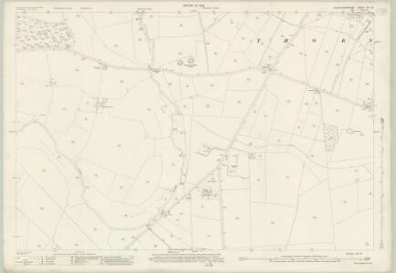 Buckinghamshire XIII.16 (includes: Buckingham; Padbury; Thornborough) - 25 Inch Map