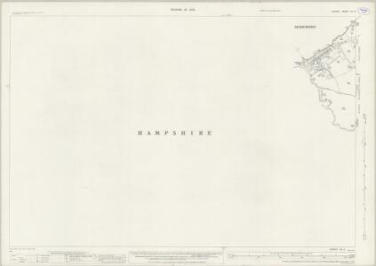 Surrey XV.6 (includes: Hawley; Sandhurst; Yateley) - 25 Inch Map
