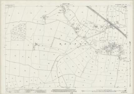 Nottinghamshire XX.14 (includes: Laxton; Ossington; Weston) - 25 Inch Map