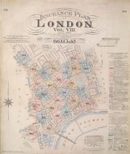 Insurance Plan of London Vol. VIII: Key Plan