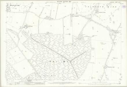 Hampshire and Isle of Wight LXVIII.11 (includes: Horndean; Rowlands Castle) - 25 Inch Map