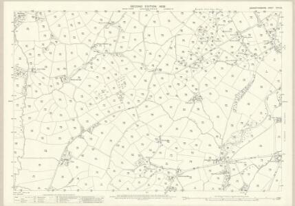 Carmarthenshire XXXII.16 (includes: Llanegwad; Llangathen) - 25 Inch Map