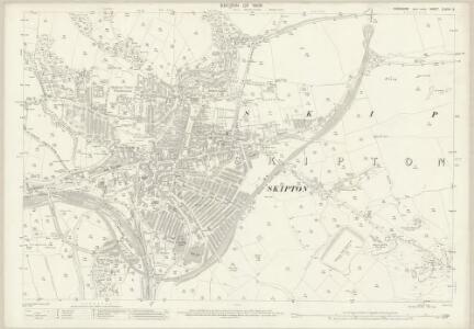 Yorkshire CLXVIII.5 (includes: Skipton) - 25 Inch Map