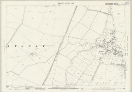 Huntingdonshire IV.7 (includes: Elton; Fotheringhay) - 25 Inch Map