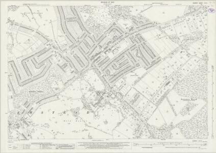 Surrey XX.3 (includes: Croydon St John The Baptist; Sanderstead) - 25 Inch Map