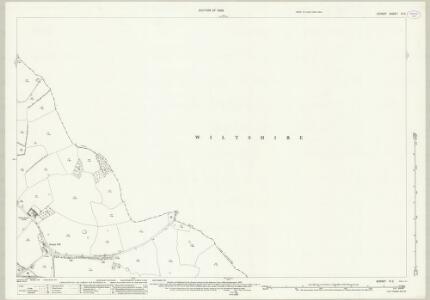 Dorset IV.2 (includes: Motcombe; Sedgehill; Semley) - 25 Inch Map