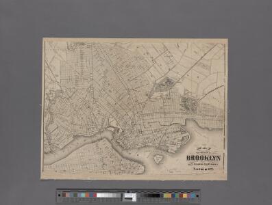 Map of the city of Brooklyn