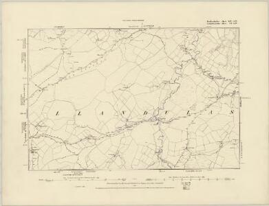 Brecknockshire XIII.NE - OS Six-Inch Map