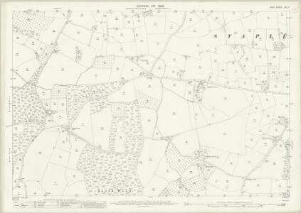 Kent LXII.7 (includes: Marden; Staplehurst) - 25 Inch Map