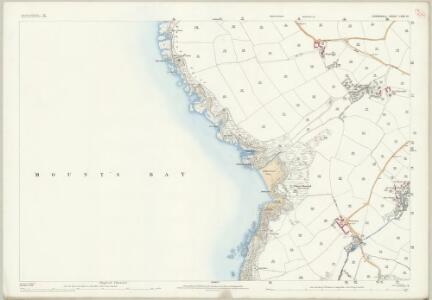 Cornwall LXXX.14 (includes: Mullion) - 25 Inch Map