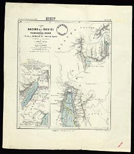 Map of the Rusizi Basin and North Tanganyika according to Stanley, Livingstone, Burton, Speke