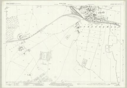 Wiltshire XLVIII.12 (includes: Ludgershall; North Tidworth) - 25 Inch Map