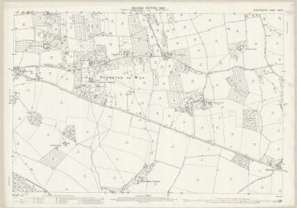 Herefordshire XXXII.2 (includes: Monnington On Wye; Norton Canon; Staunton On Wye) - 25 Inch Map