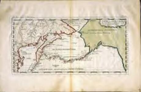 Carte der Entdekvngen zwischen Sibirien und America bis auf das Jahr 1780