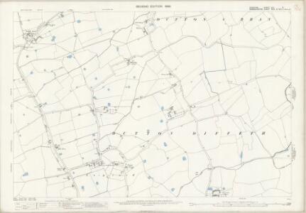 Cheshire LIX.3 (includes: Caldecott; Church Shocklach; Holt; Is Y Coed) - 25 Inch Map