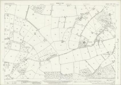 Hampshire and Isle of Wight XXXV.9 (includes: Alton; Bentworth; Chawton; Medstead) - 25 Inch Map