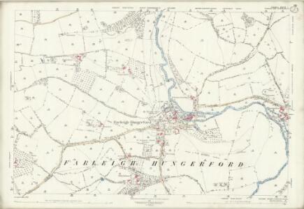 Wiltshire XXXVIII.5 (includes: Hinton Charterhouse; Norton St Philip; Westwood; Wingfield) - 25 Inch Map