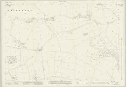 Wiltshire IX.5 (includes: Charlton; Crudwell; Hankerton; Minety) - 25 Inch Map
