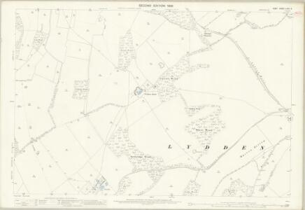 Kent LXVII.3 (includes: Lydden; Wootton) - 25 Inch Map
