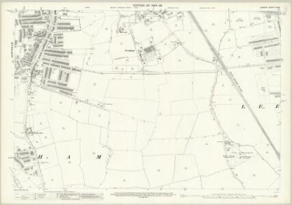 London (Edition of 1894-96) CXXIX (includes: Lewisham) - 25 Inch Map