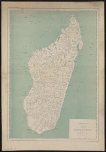 Madagascar, carte hydrographique