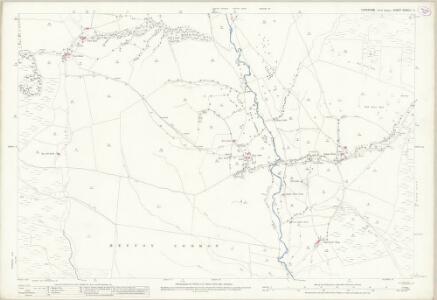 Yorkshire CXXXIII.11 (includes: Bordley; Flasby With Winterburn; Hetton; Rylstone) - 25 Inch Map