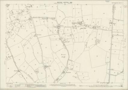 Hertfordshire VIII.4 (includes: Kelshall; Reed; Therfield) - 25 Inch Map