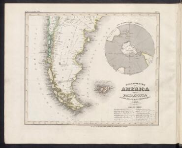 Südlichster Theil von America enthaltend Patagonia, Feuerland & Falklands Gruppe