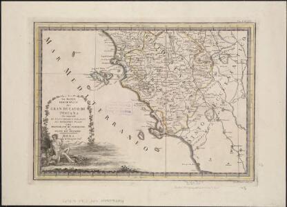 La Parte meridionale del gran ducato di Toscana, che comprende lo stato Senese e porzione del territorio Pisano col principato di Piombino e lo stato de' Presidj