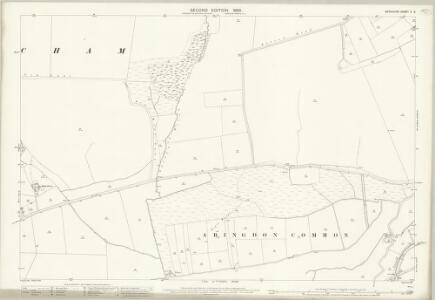 Berkshire X.5 (includes: Abingdon; Abingdon St Helen Without; Marcham) - 25 Inch Map