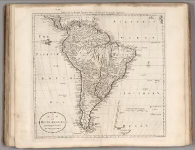 Map Of South America.