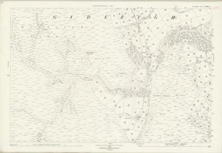 Devon LXXXIX.7 (includes: Chagford; Gidleigh) - 25 Inch Map