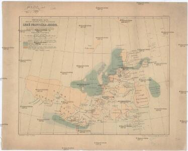 Předběžná mapa skupiny ostrovů, známé pod názvem Země Františka Josefa