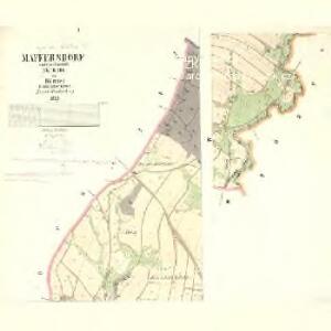 Maffersdorf - c8804-1-002 - Kaiserpflichtexemplar der Landkarten des stabilen Katasters