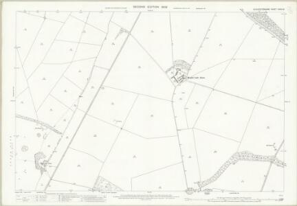 Gloucestershire XXXVI.16 (includes: Aldsworth; Farmington; Sherborne) - 25 Inch Map