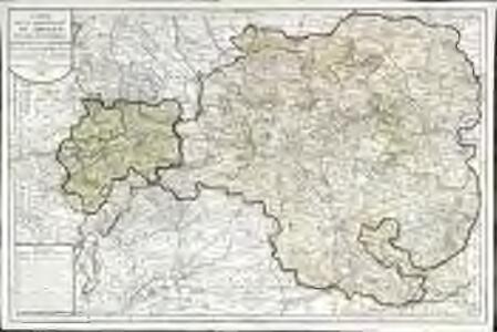 Carte de la généralité de Limoges et des evechées de Limoges, Tulle, Angoulême
