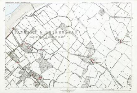 Gloucestershire LV.6 (includes: Hill; Oldbury upon Severn; Woolaston) - 25 Inch Map