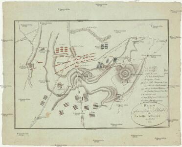 Plan der glorreichen Schlacht bei La Belle Alliance am 18ten Juni 1815