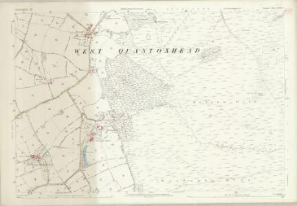 Somerset XLVIII.3 (includes: Bicknoller; East Quantoxhead; Sampford Brett; West Quantoxhead; Williton) - 25 Inch Map