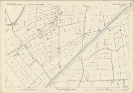 Lincolnshire CXLIXA.1 (includes: Newton; Tydd St Giles; Tydd St Mary) - 25 Inch Map