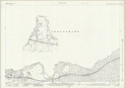 Worcestershire VII.15 & 14 (includes: Cleobury Mortimer; Kinlet; Neen Savage; Rock) - 25 Inch Map