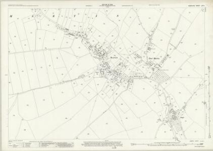 Hampshire and Isle of Wight LIVA.8 (includes: Martin) - 25 Inch Map