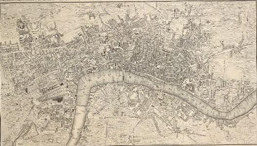 A NEW and Correct PLAN OF THE CITIES AND SUBURBS OF LONDON & WESTMINSTER & BOROUGH OF SOUTHWARK with the COUNTRY adjacent, the NEW BUILDINGS, ROADS &c. to the Year 1766